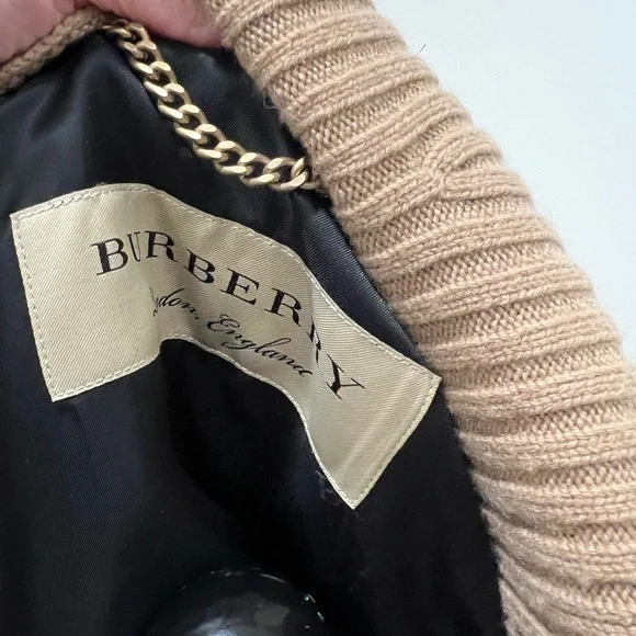 Burberry cashmere detachable shawl collar coat. Size 6 - Picture 11 of 17